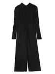 Monnalisa плиссированный комбинезон, черный - фото 2