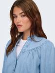 Блуза ONLY ONLRaYa, Blue Denim - фото 7