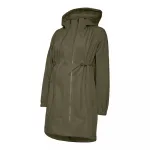 Куртка Mamalicious Nell Solid 3In1 Softshell Maternity, зеленый - фото 2