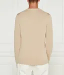 Свитер Regular fit Lacoste, бежевый - фото 4