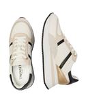 Кроссовки женские Twin-Set кожаные на толстой подошве, белый - фото 4