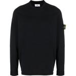 Logo Patch Crewneck Jumper STONE ISLAND, синий - фото
