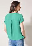 Блуза CECIL, изумрудный - фото 3