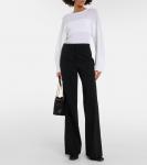 Плиссированный топ Stella Mccartney, белый - фото 2