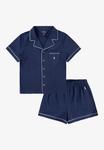 Пижама TOP & SHORT SET Polo Ralph Lauren, темно-синий - фото
