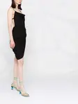 Платье мини La Robe Saudade с драпировкой JACQUEMUS, черный - фото 6