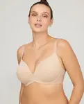 Бюстгальтер с чашкой и на косточках Promise, бежевый - фото