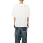 Футболка с принтом Maison Mihara Yasuhiro, белый - фото 4