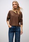 Свитер STREET ONE Dolman, Mottled Brown - фото 2