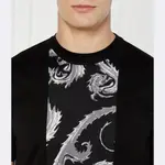 Футболка стандартного кроя Versace, черный - фото 3