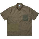 Рубашка унисекс UNDEFEATED, оливковый - фото