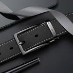 JAGUAR Кожаный ремень мужской, Black - фото 8