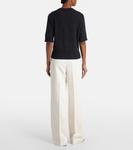 Кашемировый топ Jardin des Orangers, Dark Grey - фото 3