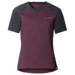 Велосипедный трикотаж Vaude Women's Moab Pro Shirt, цвет Cassis - фото