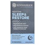 Sunwarrior, Nighttime Sleep & Restore, 60 веганских капсул - фото