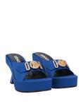 Сандалии Versace, синий - фото 2