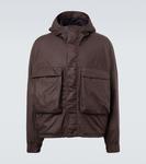 Капюшонная бомбер-куртка Lemaire, Espresso - фото