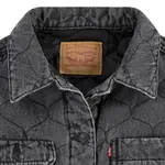 Куртка Levi's Quilted Trucker, серый - фото 3