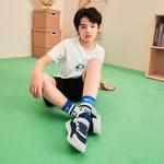 Кроссовки для детей "Дети" Erke Kids, синий/бежевый - фото 6