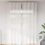 Шторы из вуали с люверсами, 2 шт., белые vidaXL - фото 2