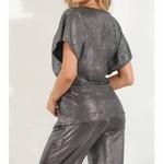 Топ Trinity Holiday из серебряной фольги Veronica M - фото 3