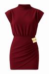 Платье WOMAN VISION, бордовый - фото