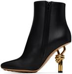 Черные ботинки с узлом Bottega Veneta - фото 3