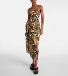 Купальник с принтом Papillon Jean Paul Gaultier, Yellow/Multicolor - фото 5