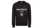 Свитер мужской черный BALMAIN - фото