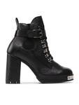 Ботильоны на блочном каблуке Rage Age, черный - фото