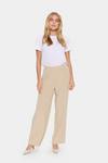 Брюки свободного кроя SAINT TROPEZ Celest, бежевый - фото 3