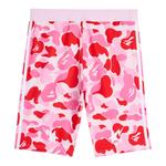 Леггинсы Adidas x BAPE FB 'Semi Solar Pink' - фото 2