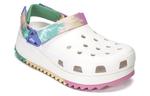 Шлепанцы и сланцы Crocs Hiker Ombre Clog 'White Multi' Gs - фото 2