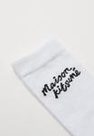 Носки HANDWRITING SOCKS UNISEX Maison Kitsuné, белый - фото 2