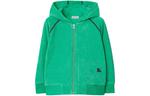 Детская куртка Burberry, цвет Bright jade green - фото
