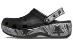 Сабо Crocs Classic Crush Disco Clog 'Black' Women's - фото