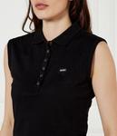 Рубашка поло Slim fit Guess Jeans, черный - фото 4