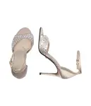 Босоножки Kable на шпильке Guess, бежевый - фото 4