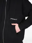 Толстовка с капюшоном на молнии Hinnominate, черный - фото 4