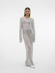 Вязаное платье VERO MODA VMNova, Silver - фото 5
