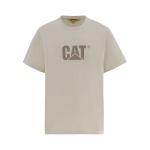 Футболка мужская CAT, Ecru - фото