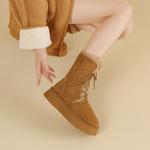 WARRIOR Женские зимние ботинки Crew коричневые - фото 9