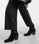 Замшевые ботильоны Tod's, Nero - фото 4