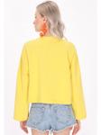 Толстовка IZIA, желтый - фото 4