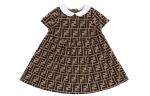 Детское платье FENDI, коричневый - фото