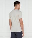 Футболка мужская Calvin Klein Jeans облегающего кроя с логотипом бренда, бежевый - фото 3