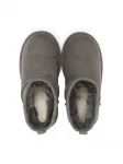 Угги Classic Ultra Mini UGG Kids, серый - фото 3