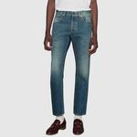 Мужские джинсы Gucci, синий - фото 2