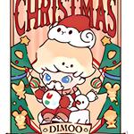 DIMOO Snowman's Letter Postcard IP Merch POP MART - фото 3