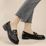 Лоферы женские черный Captain Illy - фото 2